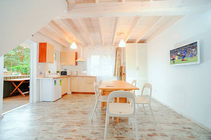 Ferienhaus für 5 Personen, mit Garten