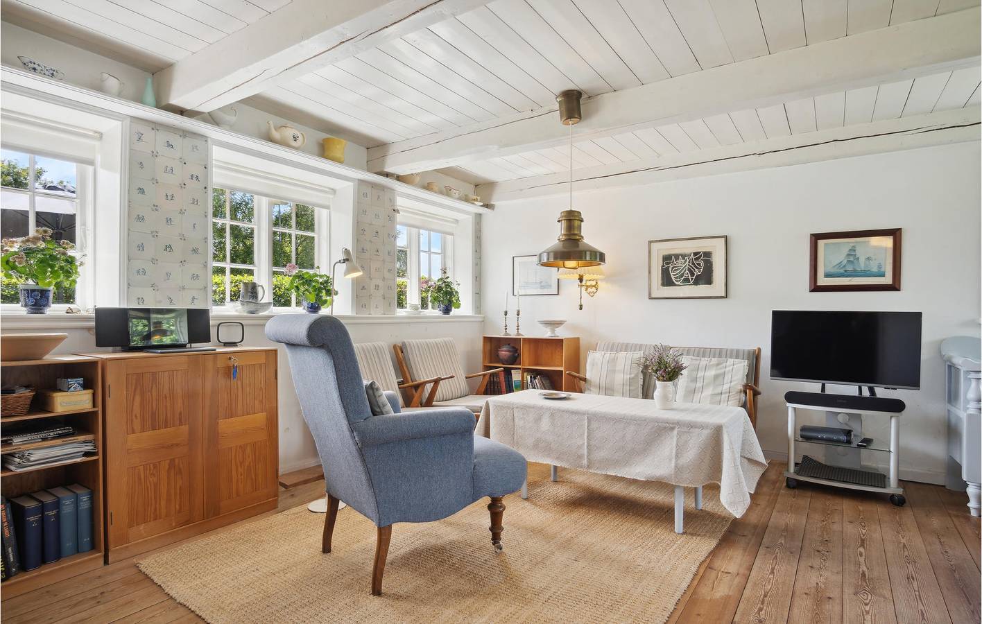 Ferienhaus für 5 Personen mit Terrasse in Sønderho, Wadden Sea National Park