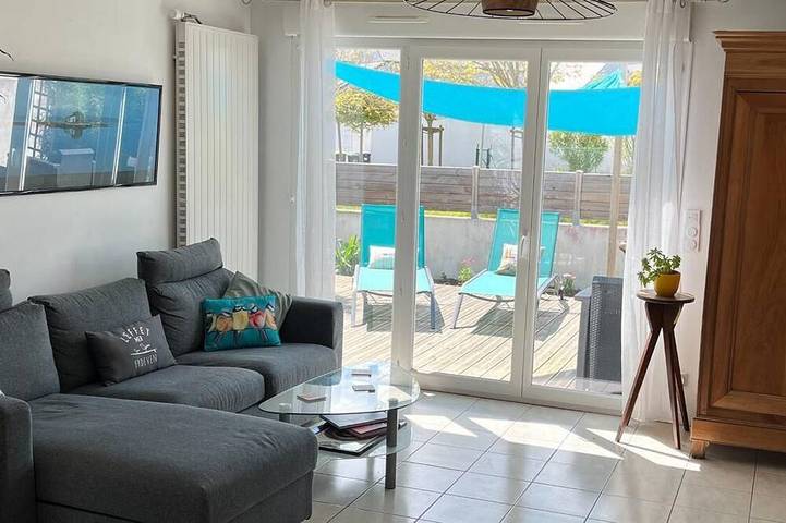 Maison de vacances pour 6 personnes, avec jardin à Erdeven