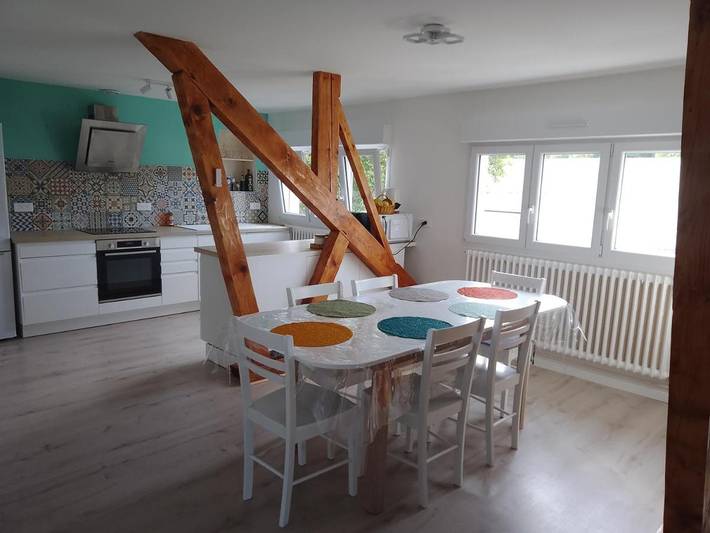 Location de vacances pour 5 personnes, avec jardin et vue à Vesoul