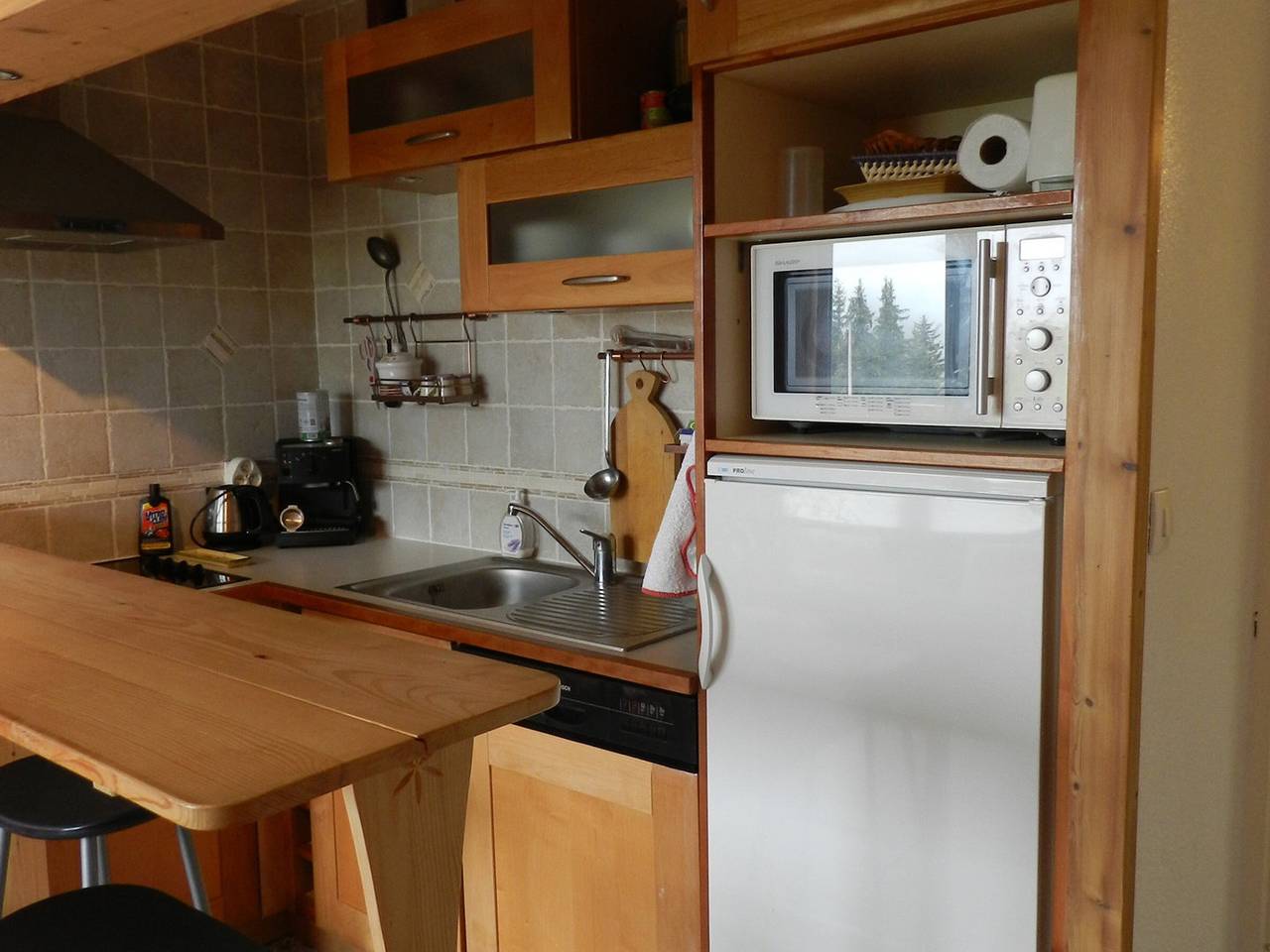 Appartement entier, Confort aux 7 Laux: 6 pers, proche pistes, balcon in La Ferrière, Le Pleynet Les Sept Laux