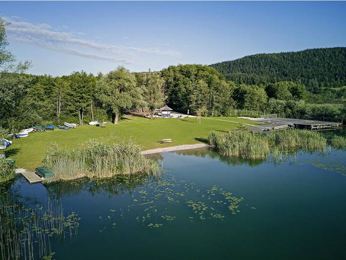 Camping für 5 Personen, mit Terrasse und Garten sowie Seeblick, mit Haustier in Österreich - 2