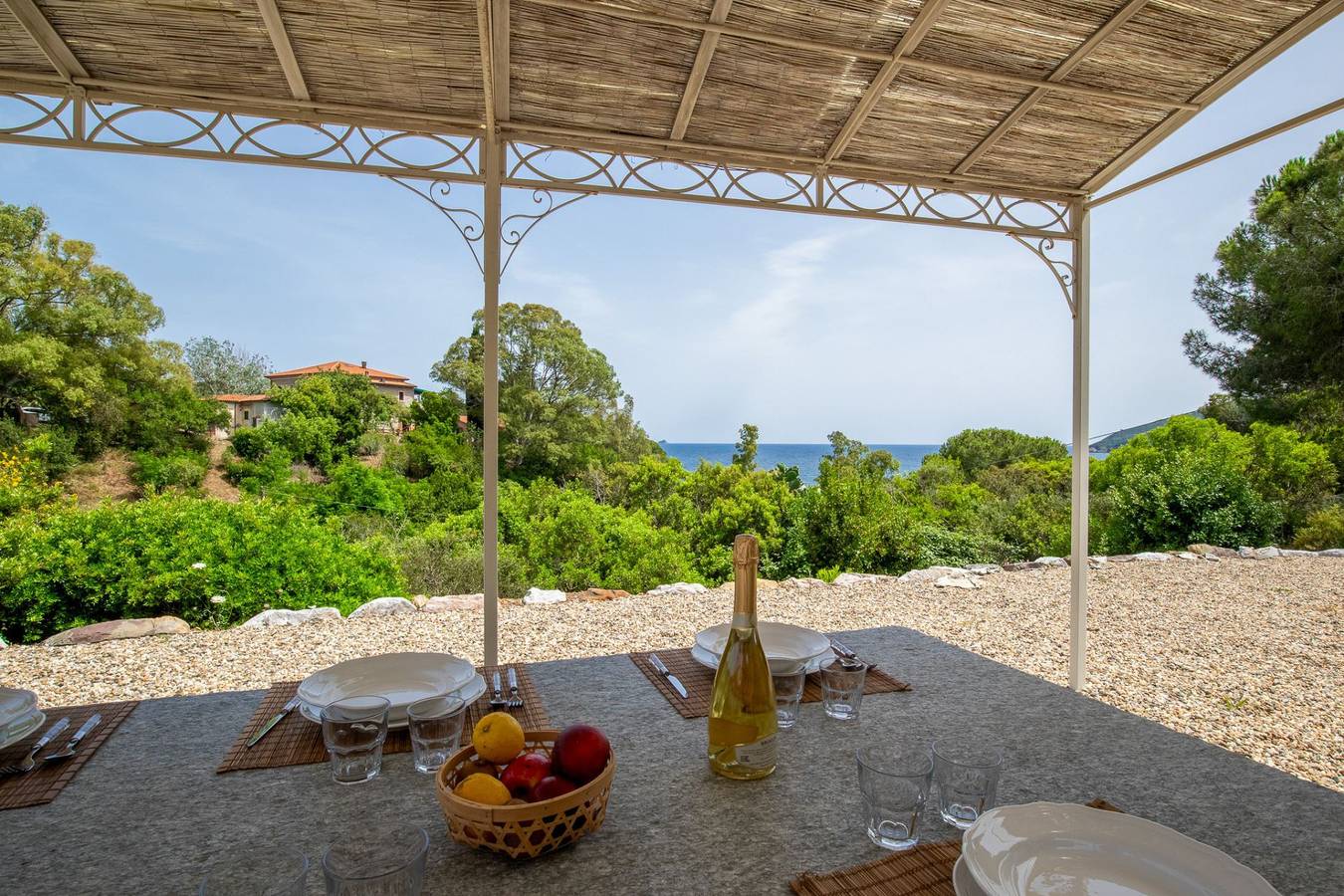 Ferienhaus für 8 Personen mit Garten in Lacona, Elba