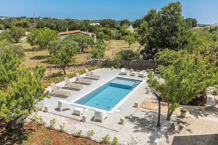Maison de vacances pour 10 personnes, avec jardin à Calabrese