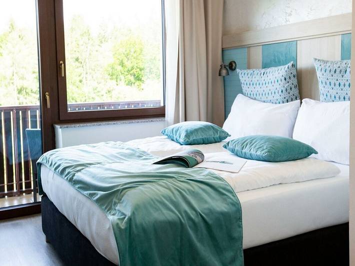 Ferienhaus für 2 Personen, mit Balkon und Terrasse