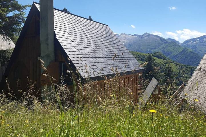 Chalet pour 6 personnes, avec balcon dans Guzet-Neige