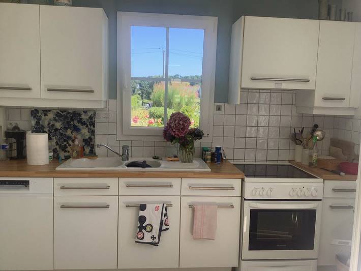 Casa 3 estrellas en Sauzon: Vista al mar, WIFI, 4 dormitorios in Sauzon, Côte des Mégalithes