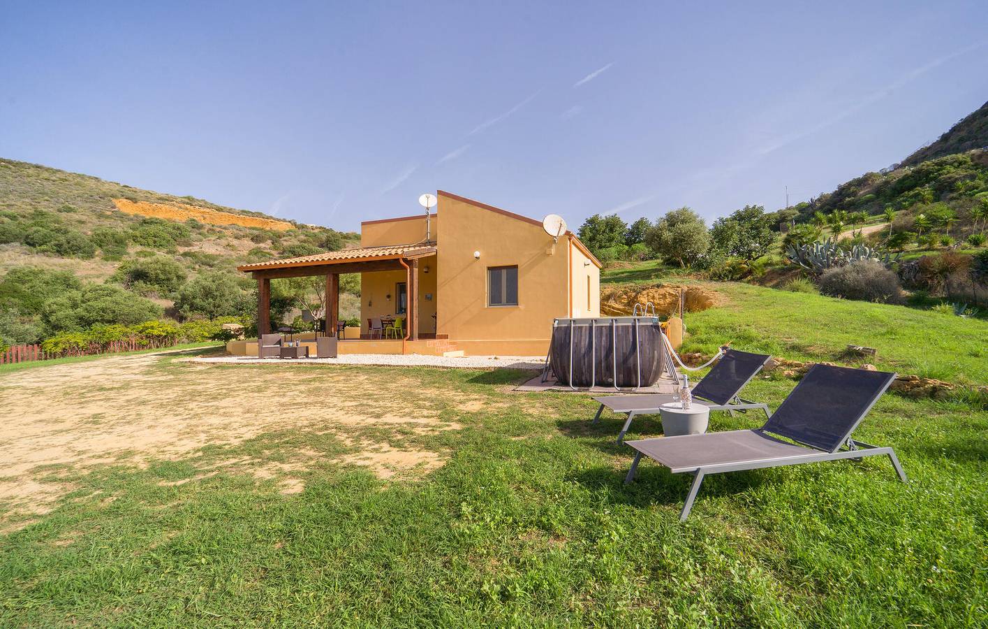 Appartamento vista mare con piscina e terrazza in Realmonte, Provincia di Agrigento