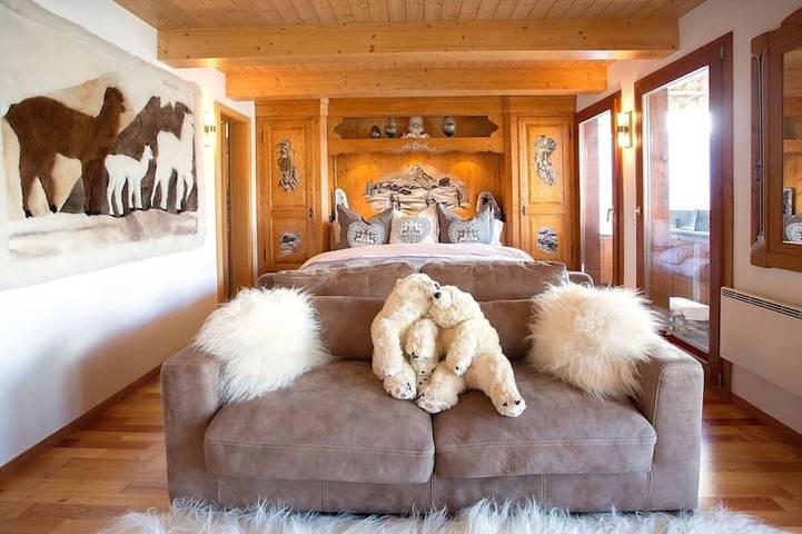 Luxury Chalet Spa & Glacier Views in Saas-Fee, Walliser Alpen