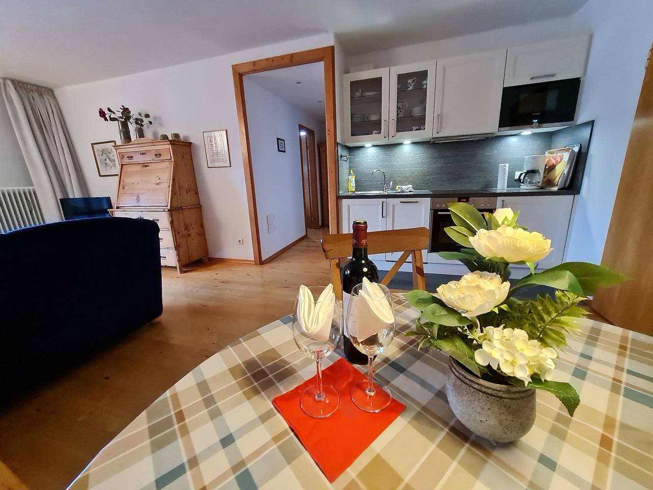 Appartement de vacances entier, Appartement de vacances pour 4 personnes avec balcon in Walchensee