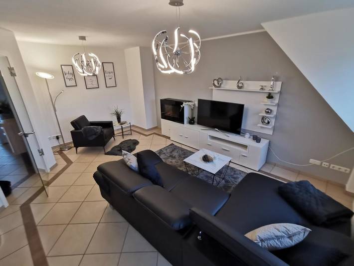Ferienwohnung für 4 Personen, mit Balkon und Terrasse sowie Pool und Sauna in Bad Essen