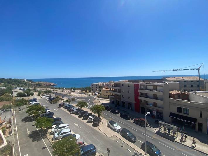 Gîte pour 2 personnes, avec Balcon et Vue dans Plage de la Crique de l'Anau