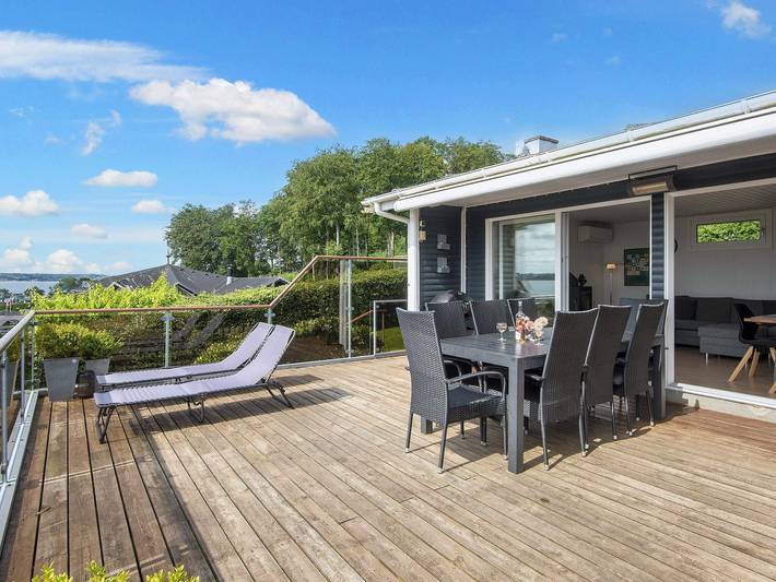 Ferienhaus für 8 Personen, mit Terrasse und Garten in Skarrev - 4