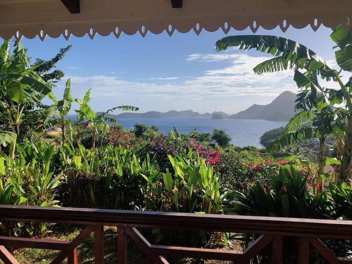 Location de vacances pour 4 personnes, avec jardin et vue à Terre-de-Bas - 4