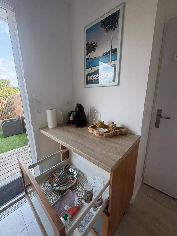 Chambre d’hôte pour 3 personnes, avec Terrasse et Jardin à Capbreton - 4