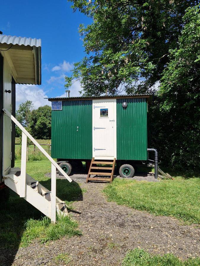 The Delkin Shepherds Huts Castle Combe in Wiltshire