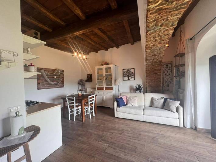 Ferienwohnung für 4 Personen, mit Garten und Seeblick sowie Ausblick