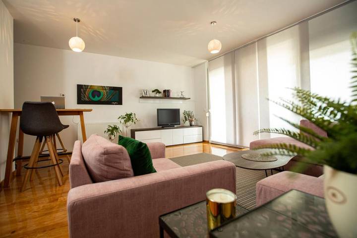 Ferienwohnung für 5 Personen, mit Balkon und Ausblick in Ljubljana