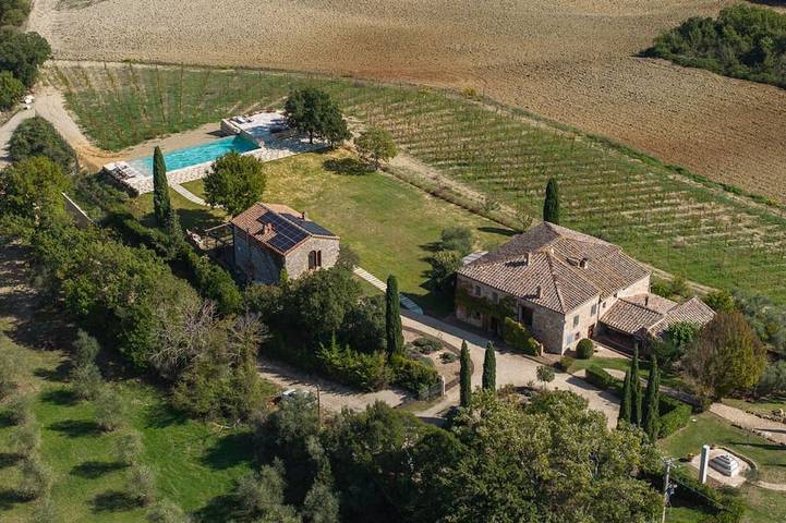 Villa pour 12 personnes, animaux acceptés à Monteroni d'Arbia