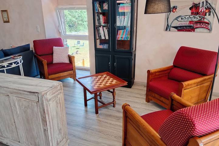 Maison de vacances pour 11 personnes, avec jacuzzi et balcon