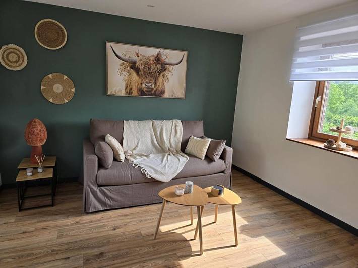 Location de vacances pour 4 personnes, avec terrasse et vue dans Petit Coo