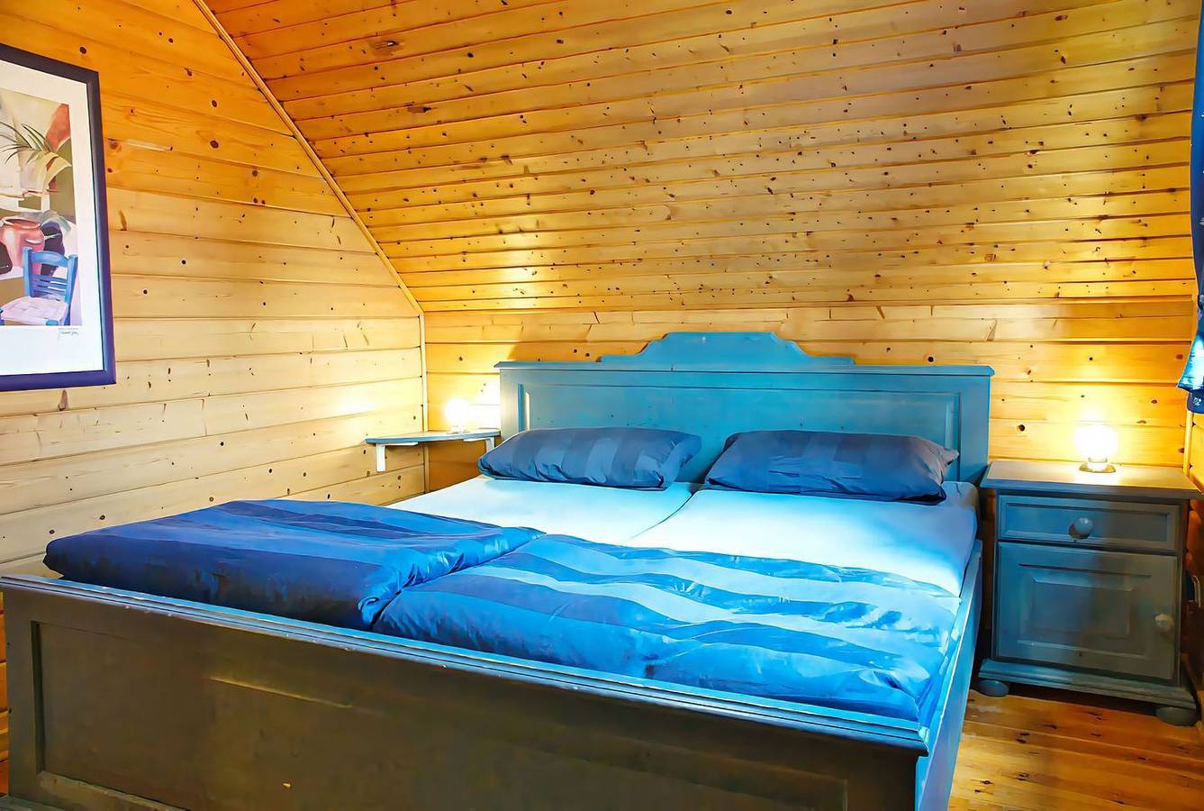 Gemütliches Ferienhaus in der Ferienanlage Blauvogel mit der Nähe zum Wald in Hasselfelde, Harzvorland