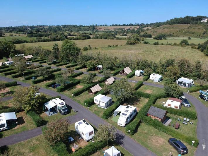 Camping pour 2 personnes, avec Terrasse et Jardin