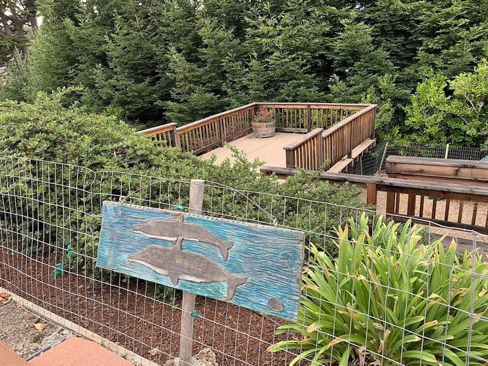 Vacation rental for 8 people, with yard and terrace in Santa Cruz County