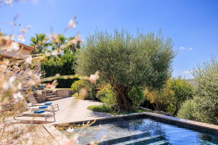 Villa Eden in Saint-Paul-de-Vence, Costa mediterránea (Francia)