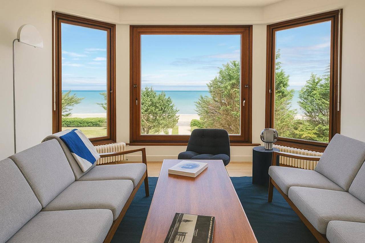 Villa with Sea View in Omaha Beach, Vierville-sur-Mer