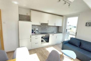 Ferienwohnung für 5 Personen, mit Balkon und Garten auf Baltrum