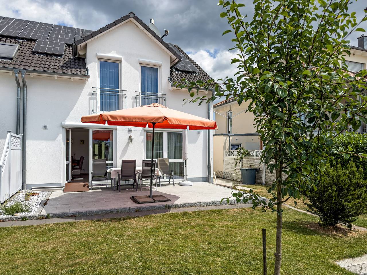 Ferienhaus 'Storchennest' mit privater Terrasse, privatem Garten und Wlan in Markdorf, Region Bodensee-Oberschwaben