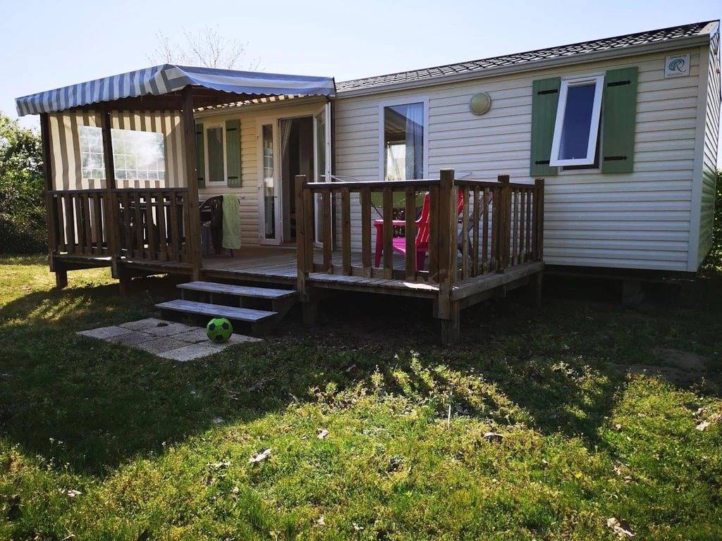 Zecamping 4* parc aquatique animations locatif Tv Bbq 30m2 4 pers in Challans, Valle del Loira