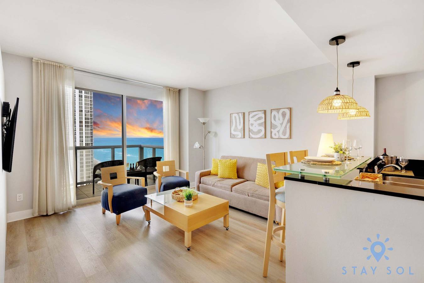 Apartamento entero, 1Br Apartment with beautiful view in Sunny Isles Beach, Florida