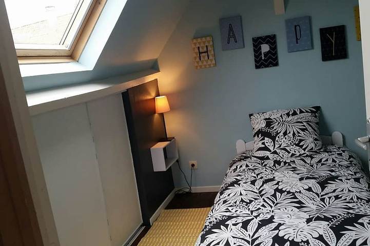 Gîte pour 3 personnes, avec terrasse ainsi que jardin et jacuzzi à Widehem - 4