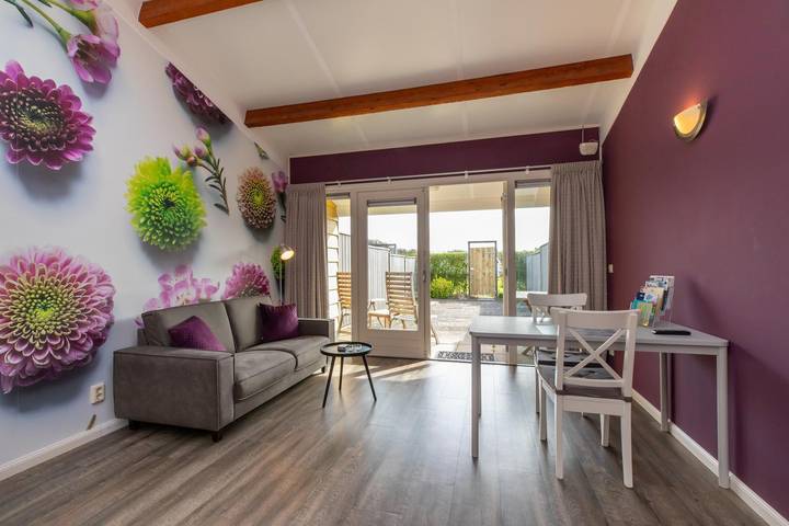 Studio voor 2 personen, met balkon/terras en terras in Veere