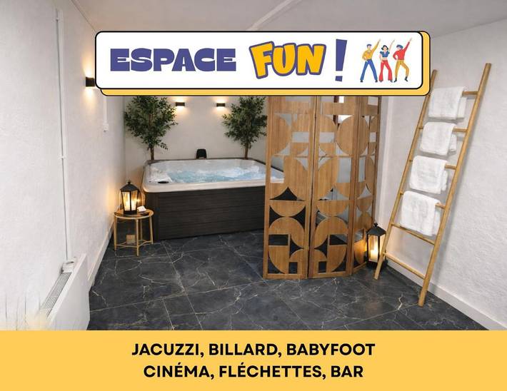 Maison de vacances pour 7 personnes, avec jacuzzi ainsi que terrasse et jardin