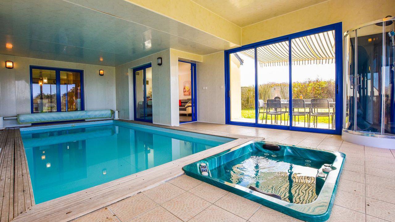 Villa pour 9 personnes avec jacuzzi in Moëlan-sur-Mer, Côte de Cornouaille