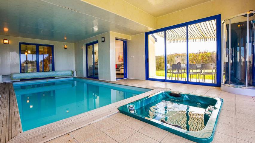 Chalet para 9 personas, con piscina y jacuzzi además de sauna y jardín - 1