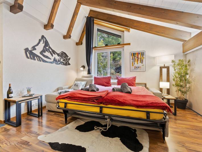 Gîte pour 3 personnes, avec jardin à Zermatt - 2