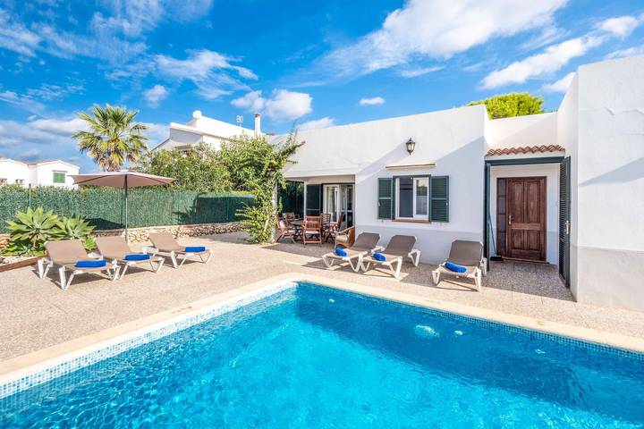 Villa pour 6 personnes, avec terrasse à Cala Blanca - 4