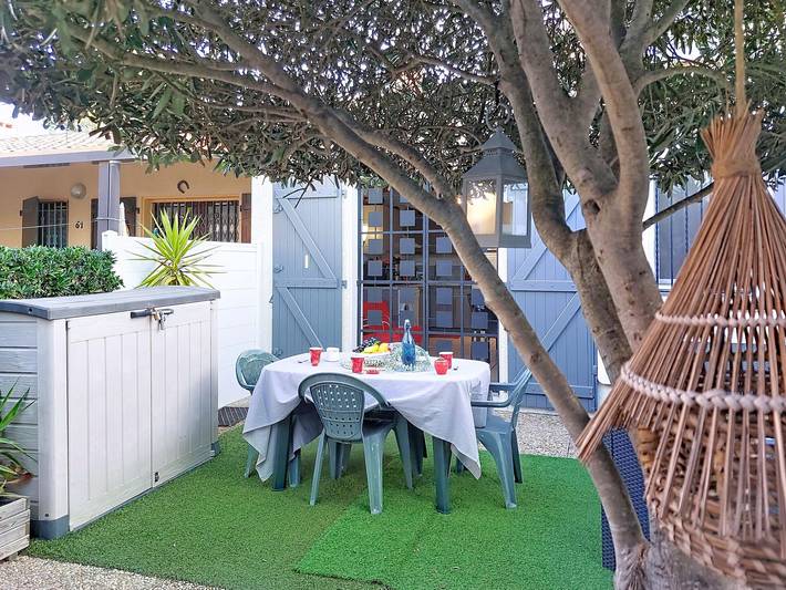 Maison de vacances pour 4 personnes, avec Terrasse à Le Barcarès