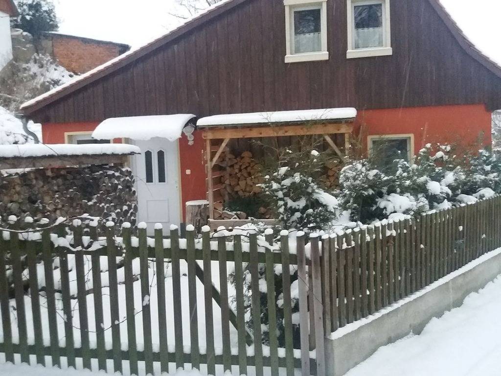 "Mandauhäusel" mit Sauna in Hainewalde, Zittauer Gebirge