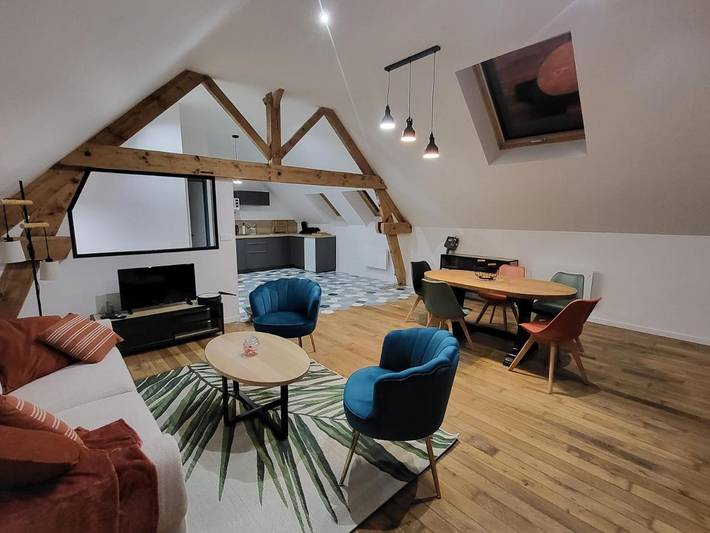 Gîte pour 5 personnes, avec jardin dans Roye-sur-Matz