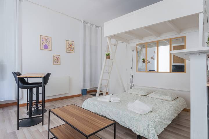 Entire apartment, Le Saint Lambert - studio au cœur de Troyes in Troyes, Aube