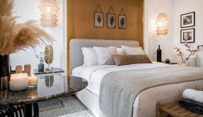 Location de vacances pour 2 personnes, avec terrasse et vue sur l’océan à Thera - 3