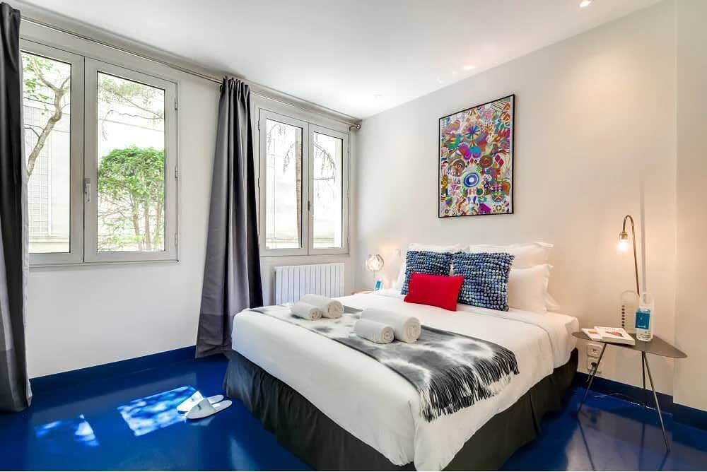 Ganze Wohnung, Ferienwohnung für 9 Personen mit Balkon/Terrasse in 3e Arrondissement, Paris