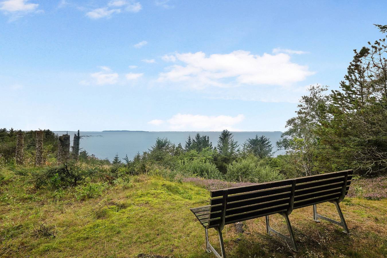 Schönes Ferienhaus, 1. Reihe zum Wasser in Fur, Limfjord in Westjütland