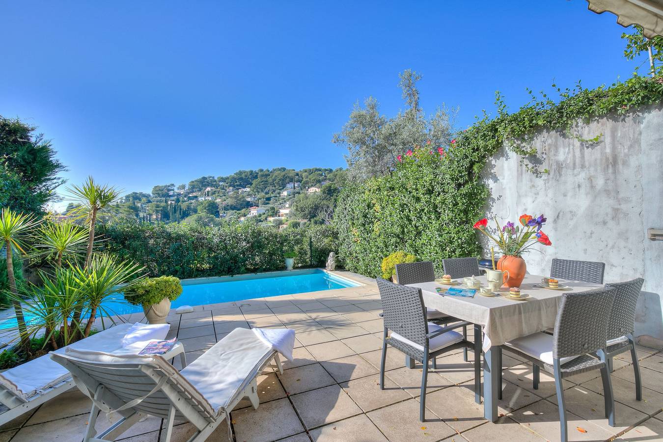 Ganze Wohnung, Semiramis at Villa Laurie in Mougins, Cannes und Umgebung
