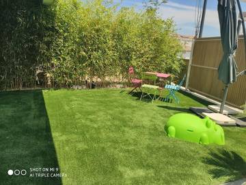 Gîte pour 6 personnes, avec jardin et terrasse à Châteauneuf-les-Martigues